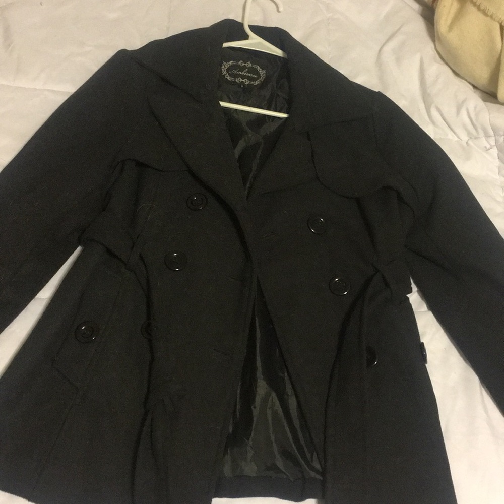 Double-breasted Belted Coat